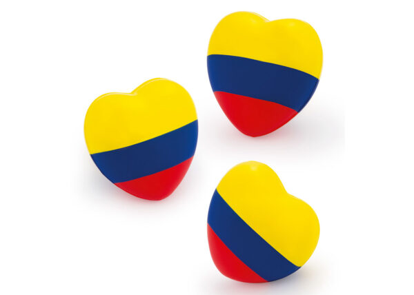 AN0060 Antiestrés Corazón Tricolor