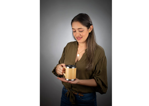 BE0371 Mug Bamboo 300 ml / 10 Oz - Imagen 5