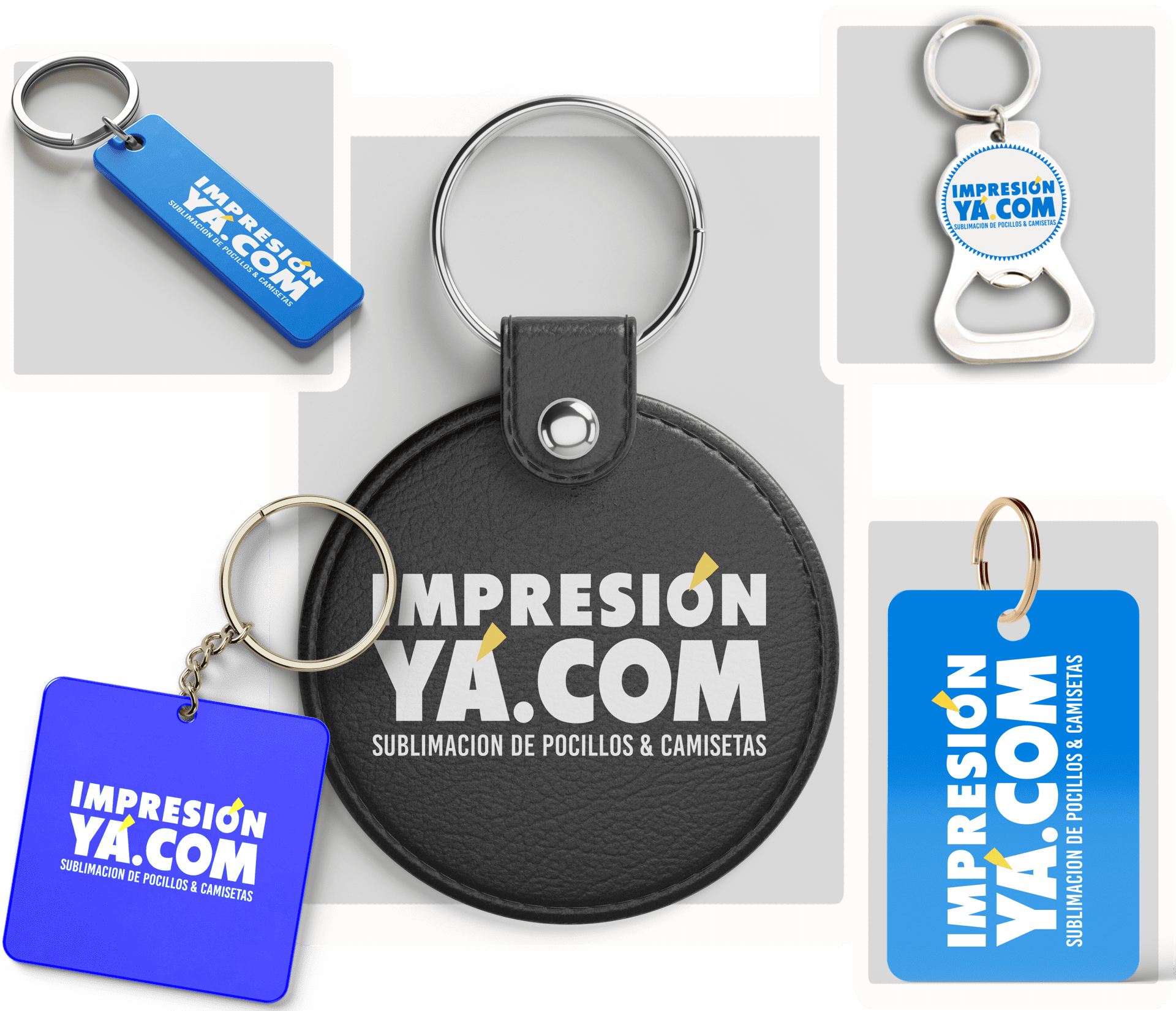 Llaveros Personalizados a Color con tu Logo