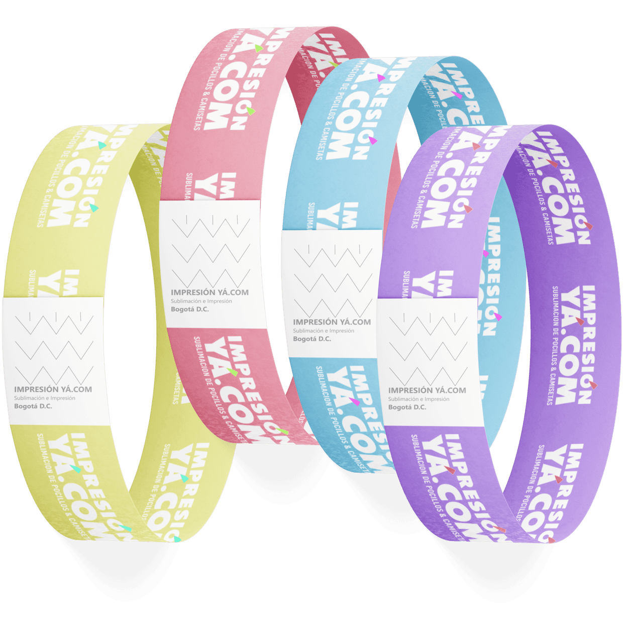 Impresión de manillas para eventos en Bogotá,Pulseras personalizadas,Manillas para festivales en Bogotá,Impresión de pulseras para conciertos,Servicio de impresión de manillas en Bogotá